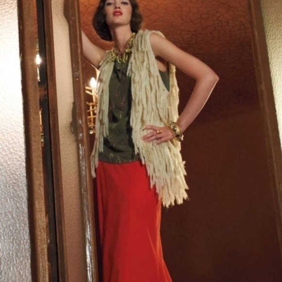 Mcginn Lupita Fringe Vest XS - Picture 1 of 5